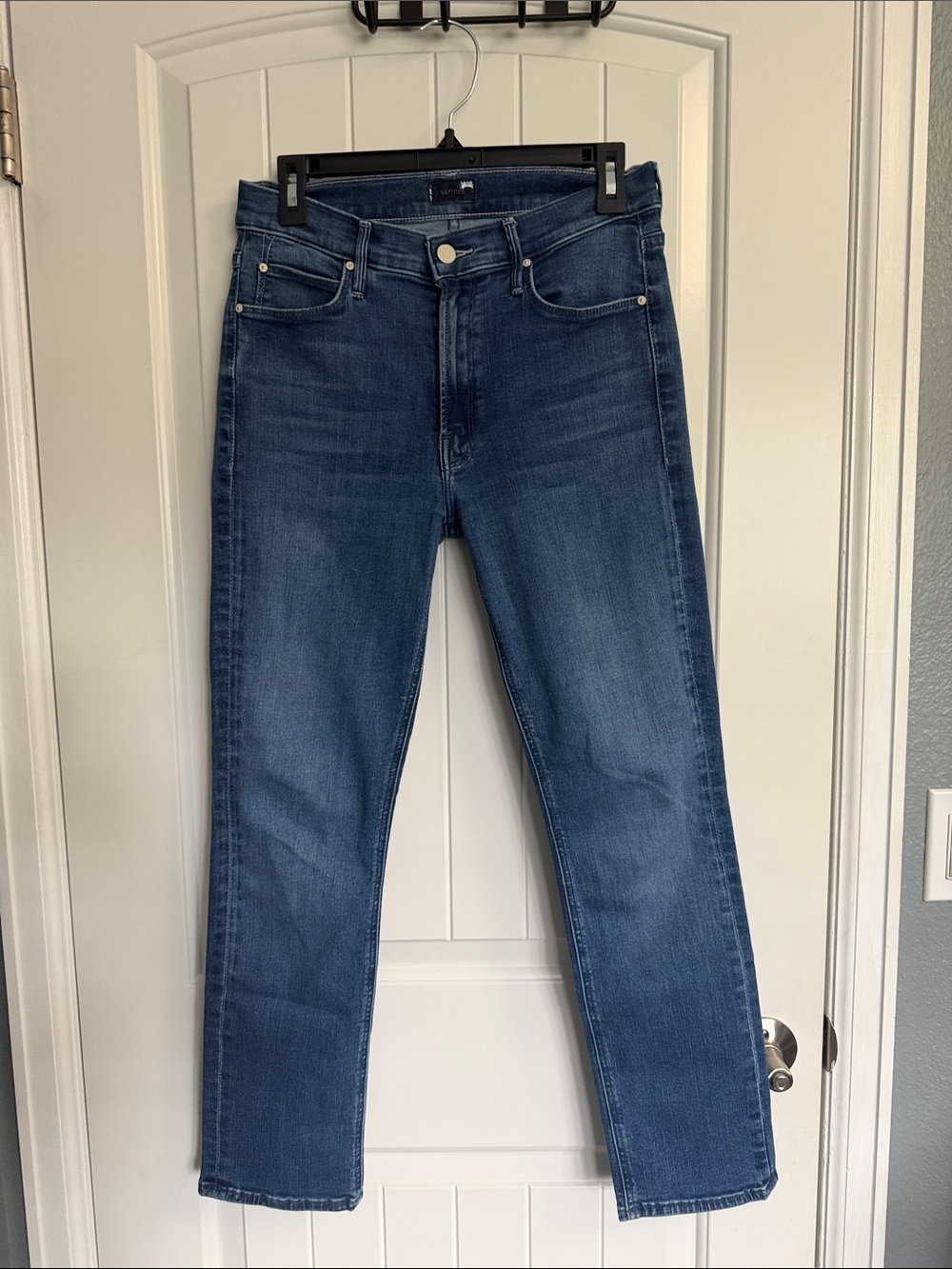 Mother mid rise dazzler ankle Jean